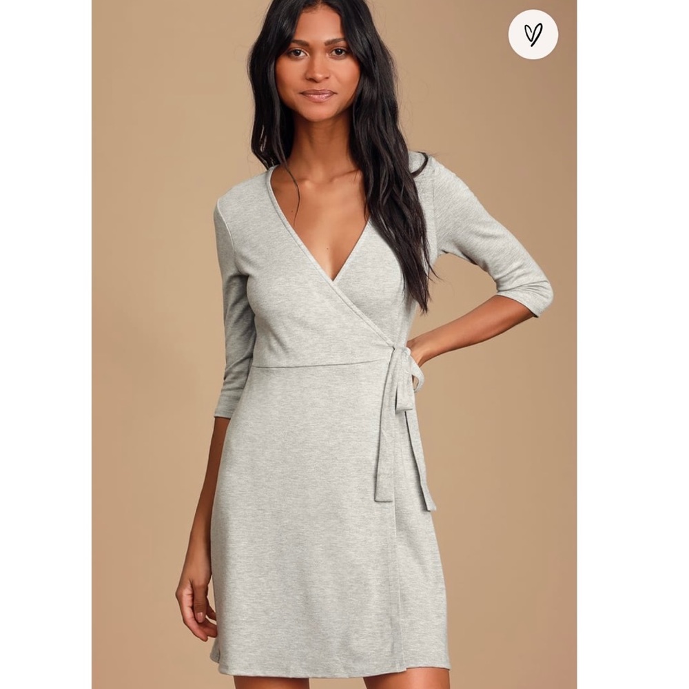 NWT 3/4 Sleeve Wrap Dress